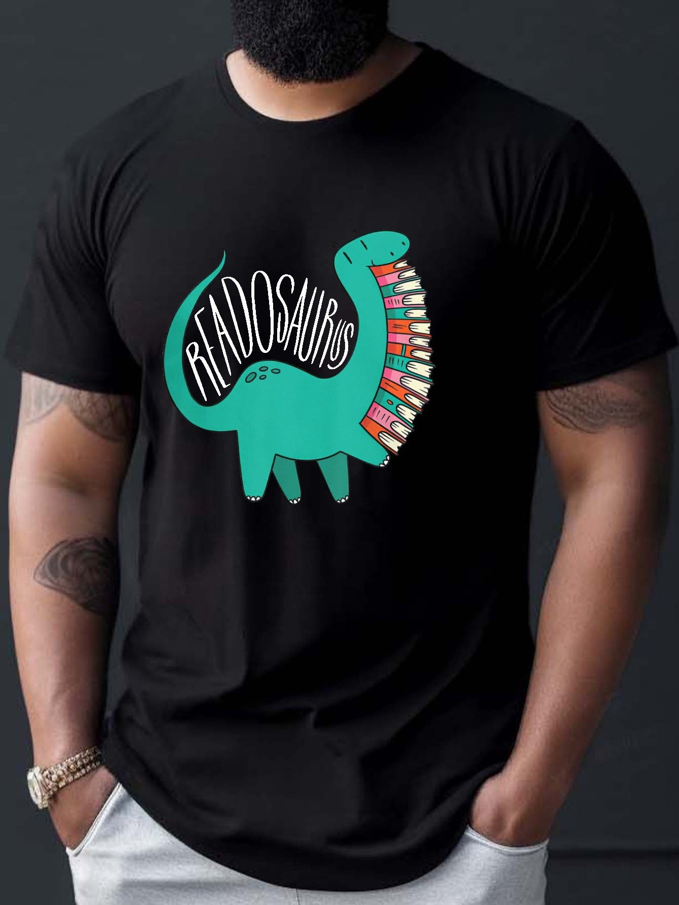 Men's "Bookasaurus" T-shirt