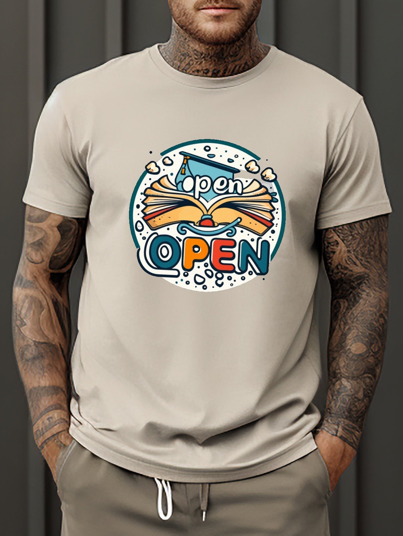 Men's "Open Book" T-Shirt