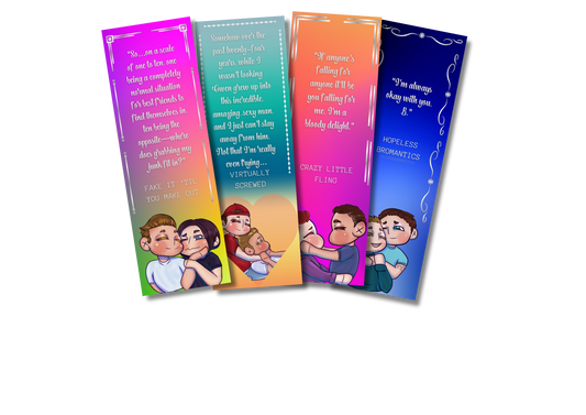 Love & Luck Bookmark set