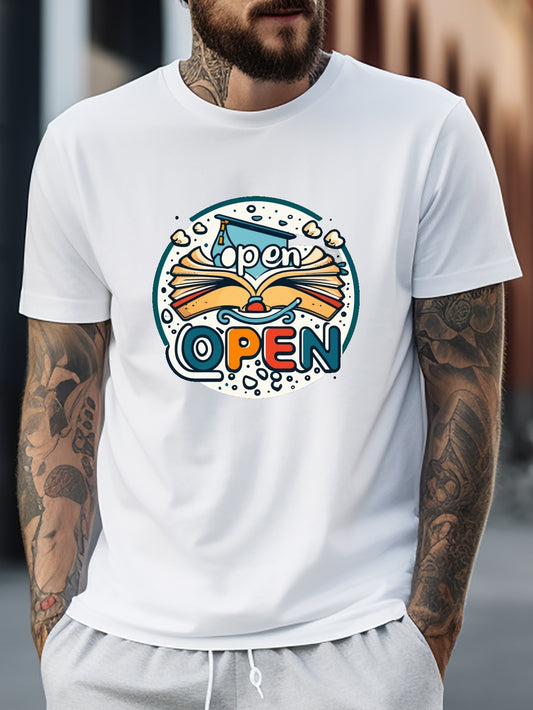 Men's "Open Book" T-Shirt