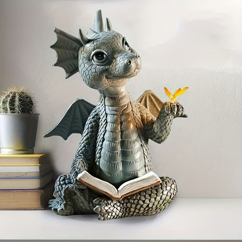 Book Dragon  Ornament